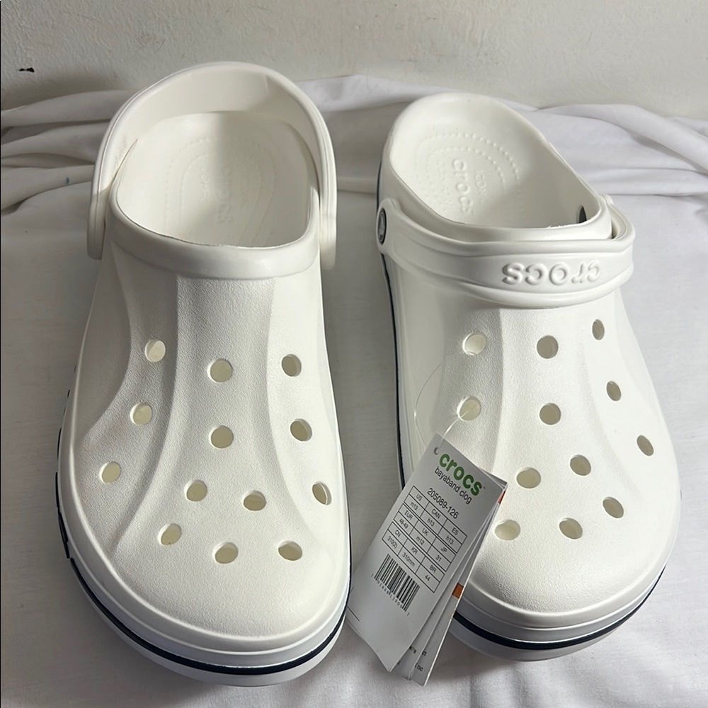 NEW WITH TAGS Crocs Unisex Bayaband Clog Men Size 13